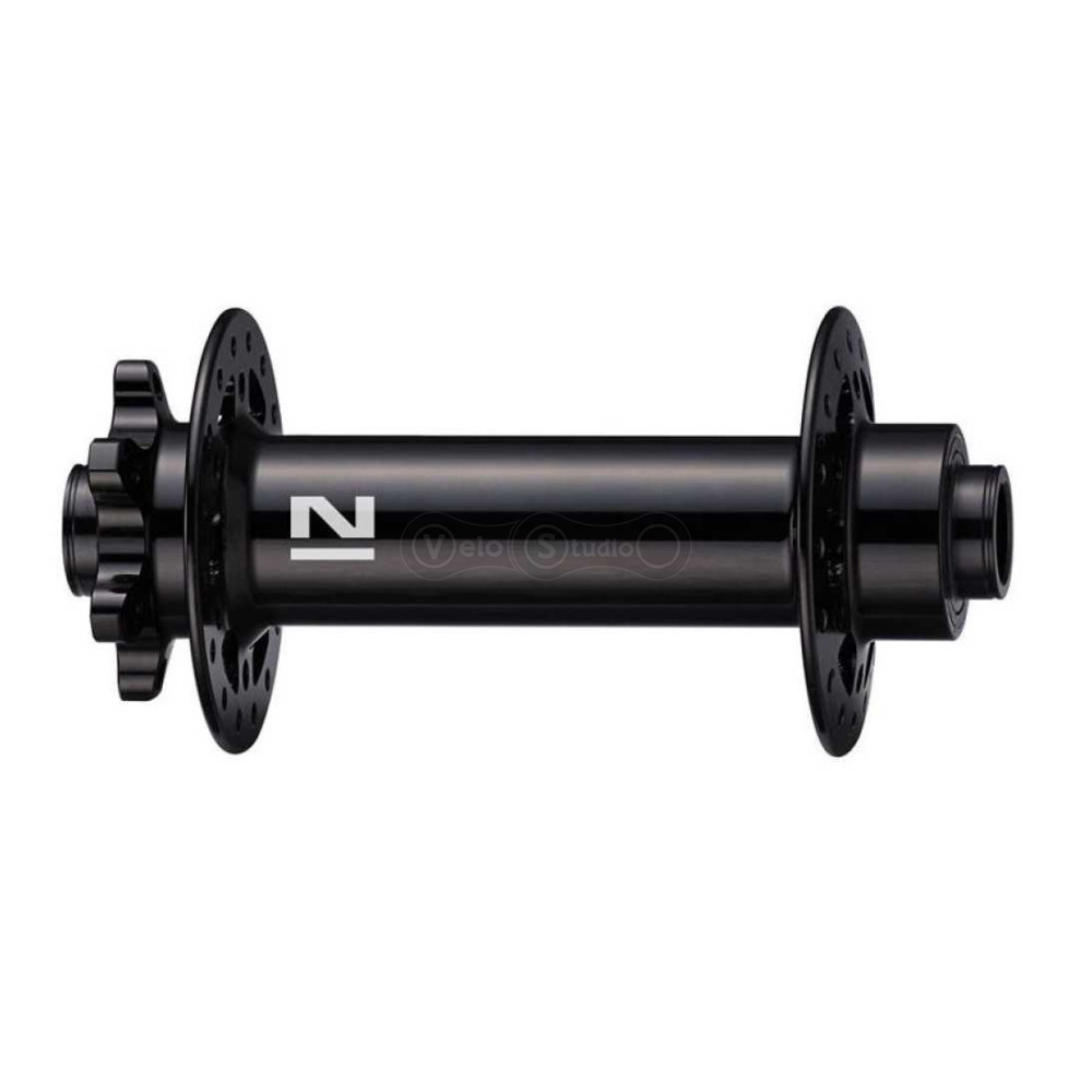 Втулка передняя Novatec D201SB Fat Bike 15x150 мм 32 спицы чёрная