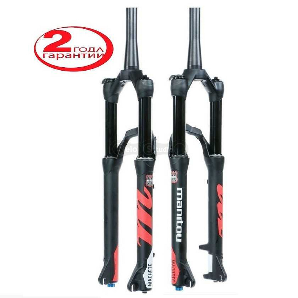 Вилка Manitou MACHETE COMP 27,5 120 мм чёрная конус