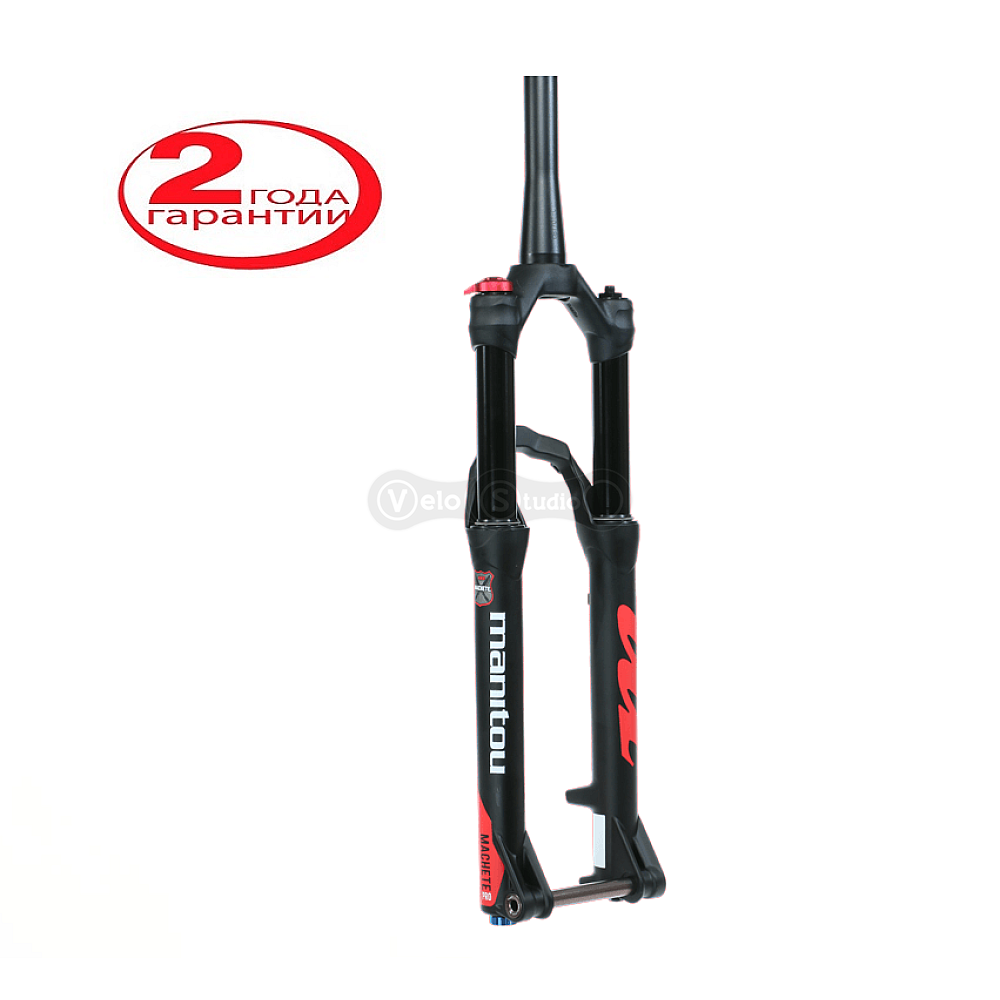 Вилка Manitou MACHETE PRO 29 100 мм 15 мм ось чёрная