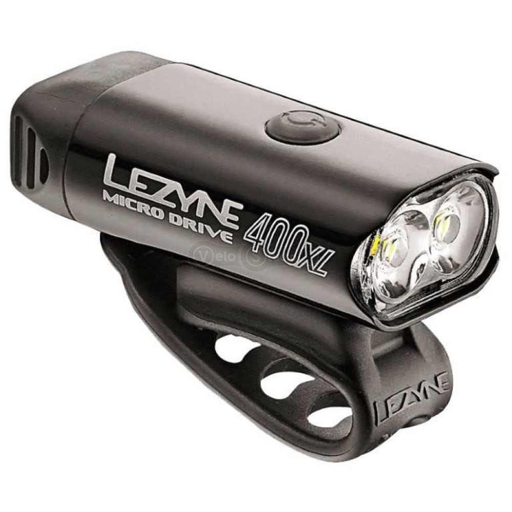 Фара Lezyne HECTO DRIVE 400XL USB 400 Lum чёрная