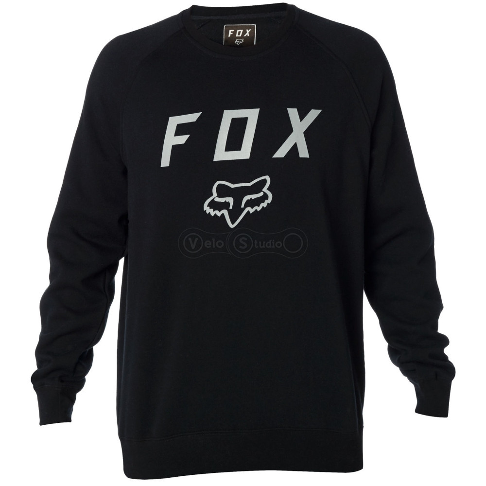 Толстовка FOX Legacy Crew Fleece чёрная размер L