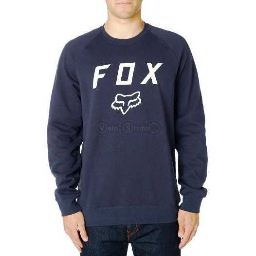 Толстовка FOX Legacy Crew Fleece чёрная размер L