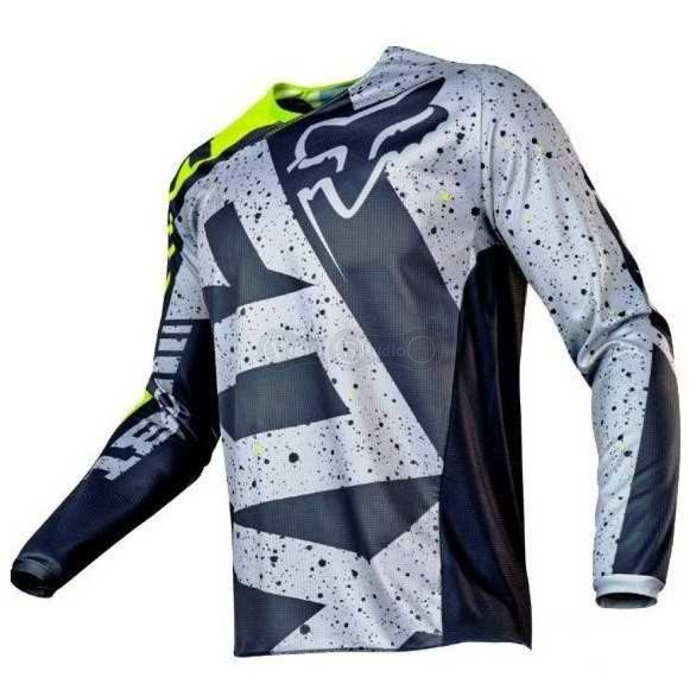 Джерсі FOX 180 NIRV Jersey сірий-лайм