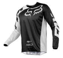 Джерси FOX 180 RACE Jersey чёрная-белая размер XXL