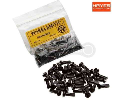 Ниппель Wheelsmith 15G 1.8 x 12 мм чёрный