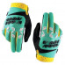 Перчатки Ride 100% AIRMATIC Glove голубой-жёлтый