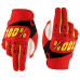 Перчатки Ride 100% AIRMATIC Glove красный-жёлтый