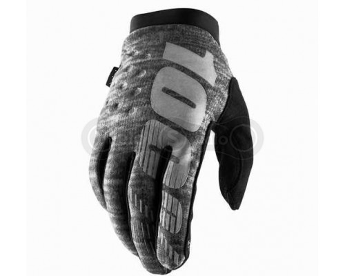 Зимние перчатки RIDE 100% BRISKER Cold Weather серые размер S