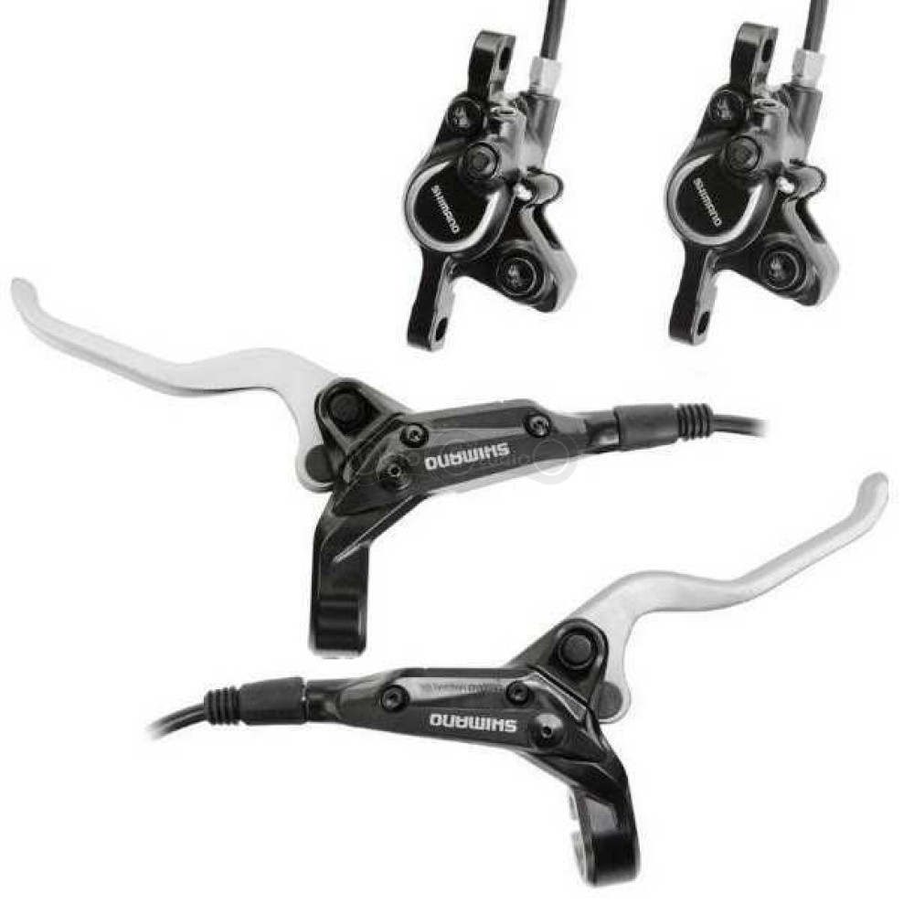 Комплект тормозов Shimano M365 чёрный (перед+зад)
