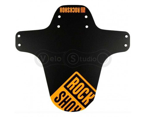 Брызговик для вилки Rock Shox MTB Fork Fender чёрный с оранжевым