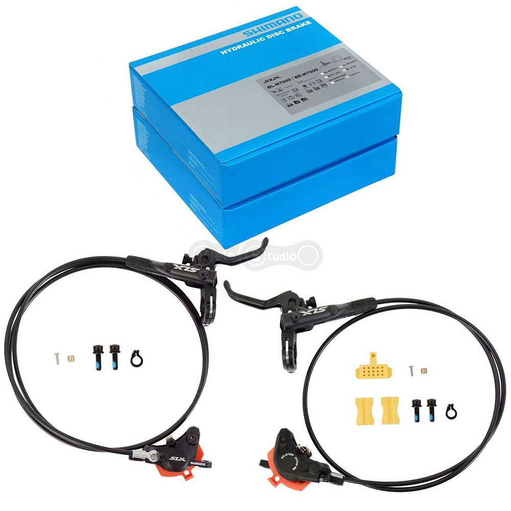 Гальмо Shimano SLX BR-M7000 комплект (перед + зад)