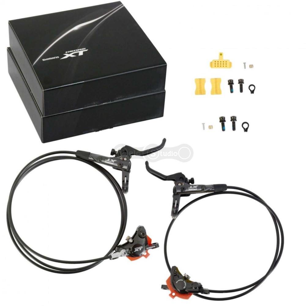 Гальмо Shimano XT BR-M8000 комплект (перед + зад)