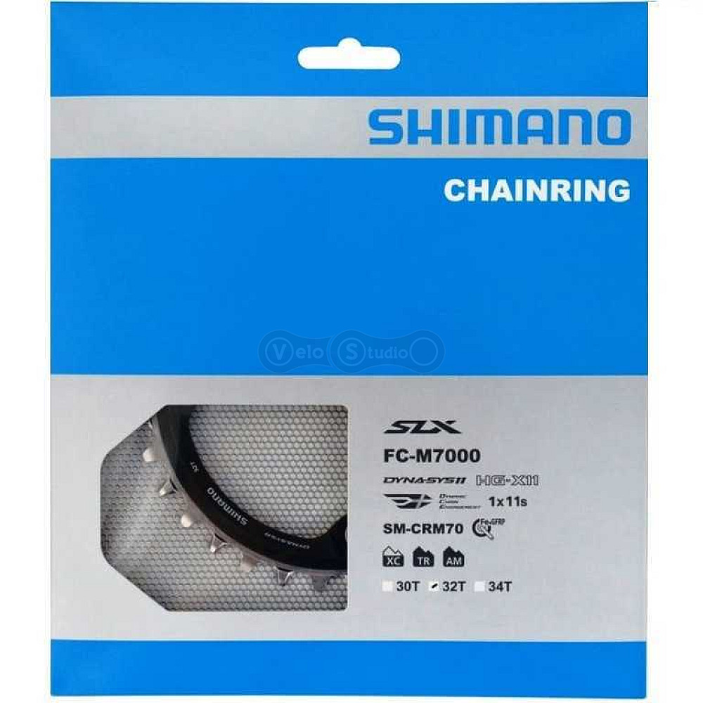 Зірка шатунів Shimano FC-M7000-1 SLX 32 зуби 11 швидкостей
