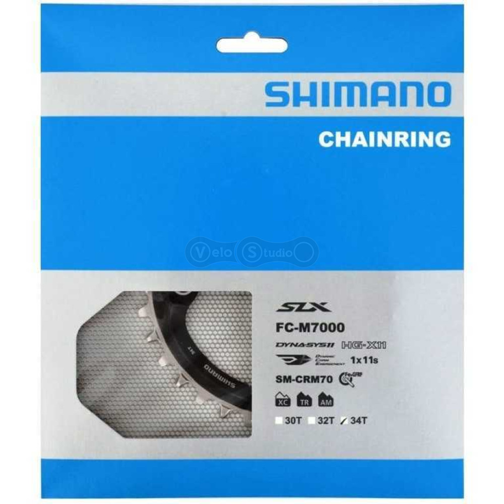 Зірка шатунів Shimano FC-M7000-1 SLX 34 зуби 11 швидкостей