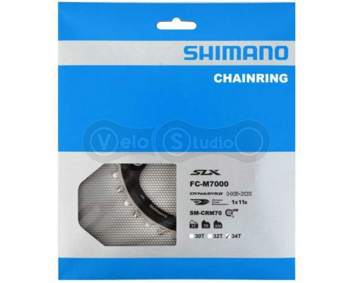 Звезда шатунов Shimano FC-M7000-1 SLX 34 зуба 11 скоростей