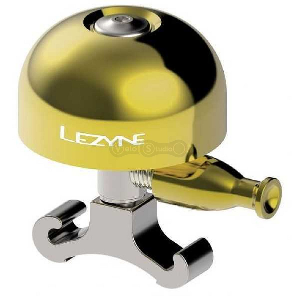 Велосипедный звонок Lezyne Classic Brass M Silver