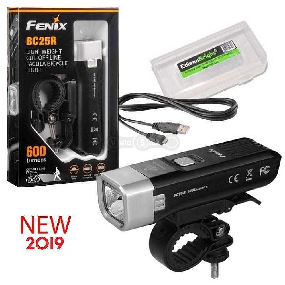 Фара велосипедна Fenix BC25R Cree XP-G3 600 Lum USB