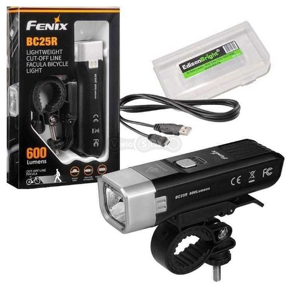 Фара велосипедна Fenix BC25R Cree XP-G3 600 Lum USB