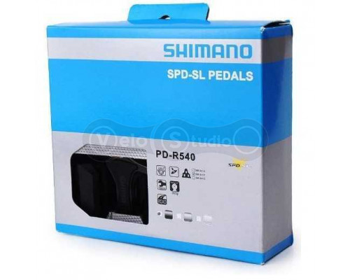 Педали Shimano PD-R540 SL SPD серые