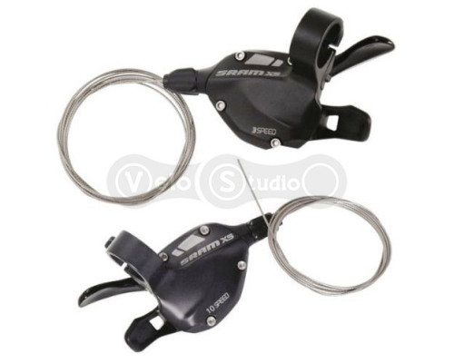 Манетки SRAM X5 3x10 швидкостей комплект (ліва + права)