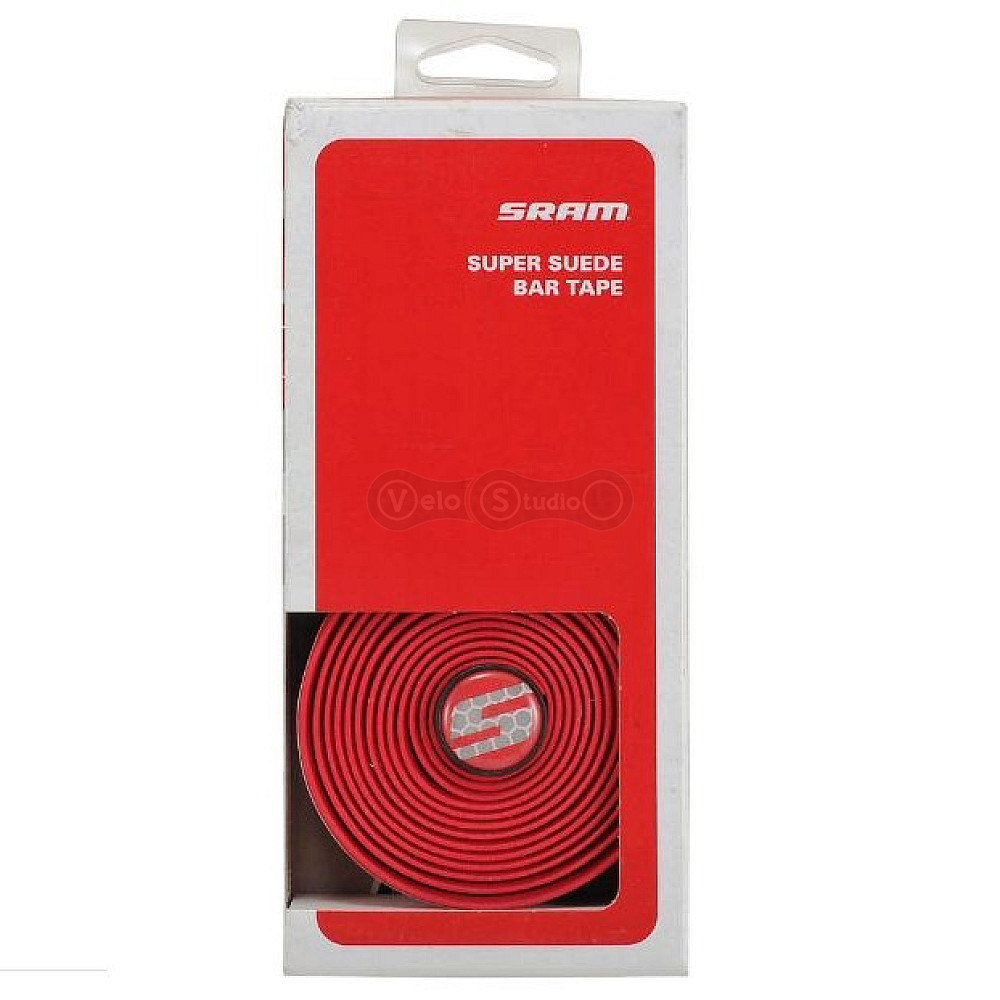 Обмотка керма Sram SuperSuede Bar Tape червона