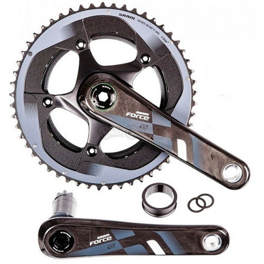 Шатуны SRAM Force 22 BB30 177,5 мм 50-34 11 скоростей