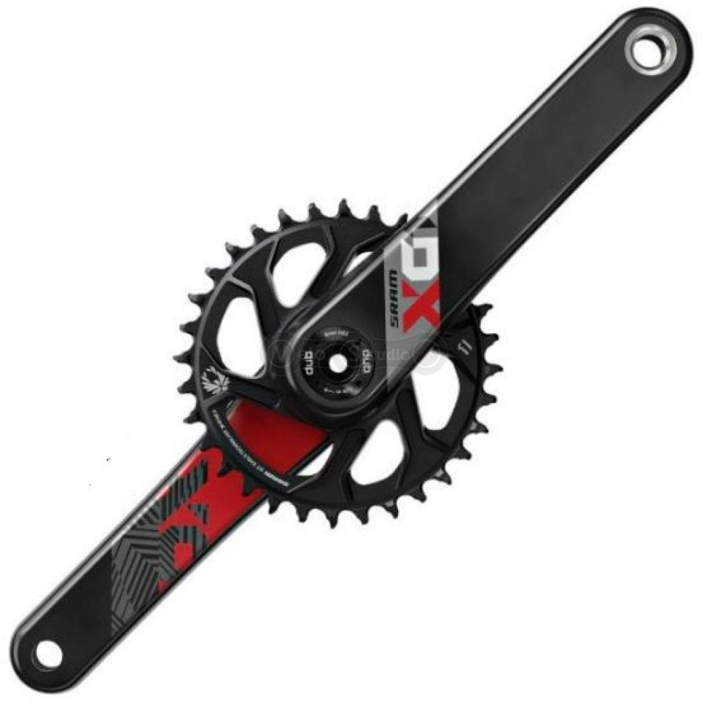 Шатуни Sram X01 EAGLE DUB Boost RED 170 мм DM 32T X-SYNC