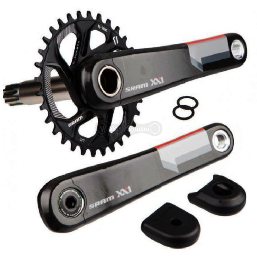 Шатуны Sram XX1 Q168 GXP RED 175 мм DM 32T X-SYNC