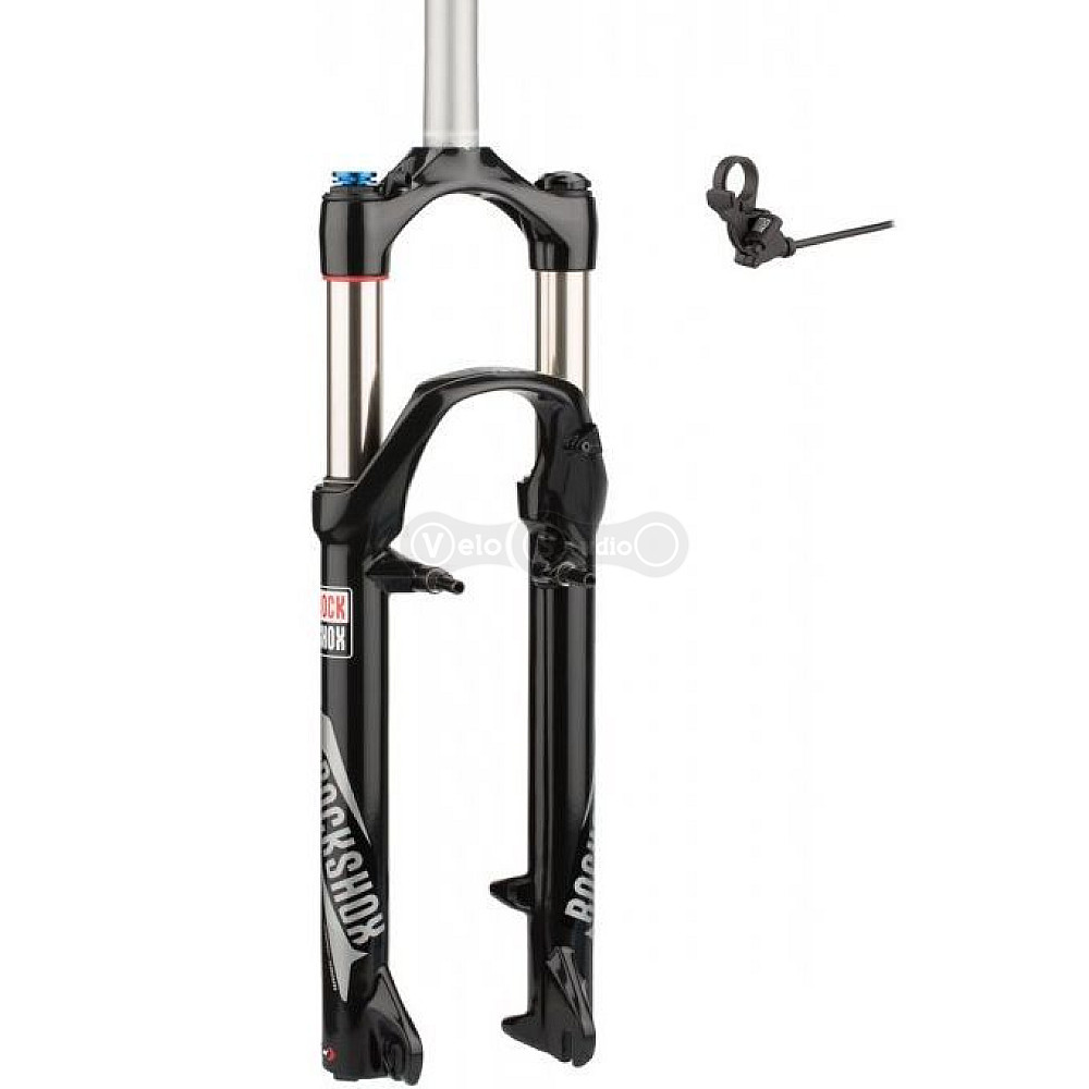 Вилка Rock Shox 30 Silver TK 26 V-Brake черная с выносной манеткой PopLoc