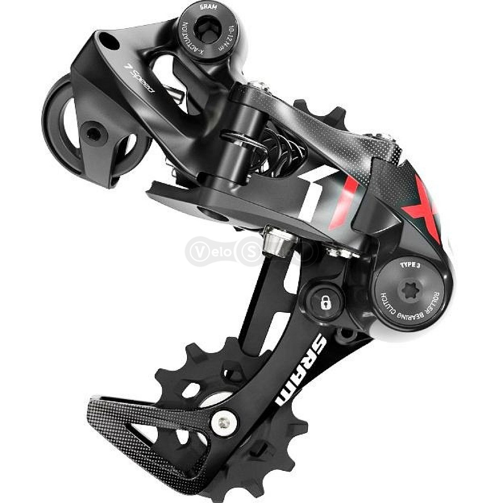 Задний переключатель SRAM X01 DH Type 3.0 RED Medium 7 скоростей