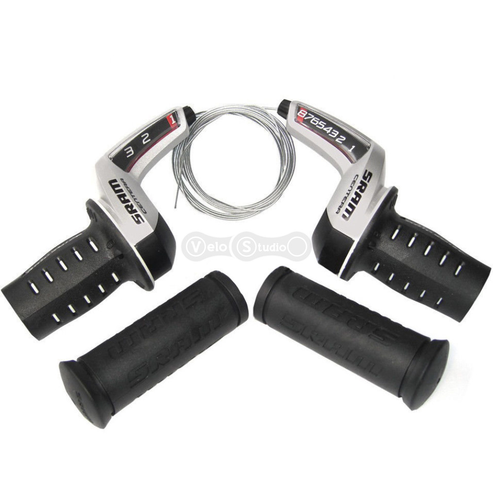 Грипшифт SRAM Centera Twist Shifter 3x8 скоростей