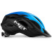 Вело шолом MET Crossover Black Cyan M (52-59 см)