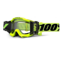 Очки-маска Ride 100% ACCURI FORECAST Goggle Fluo Yellow - Clear Lens