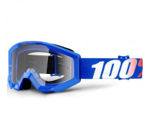 Очки-маска Ride 100% STRATA Goggle Nation - Clear Lens