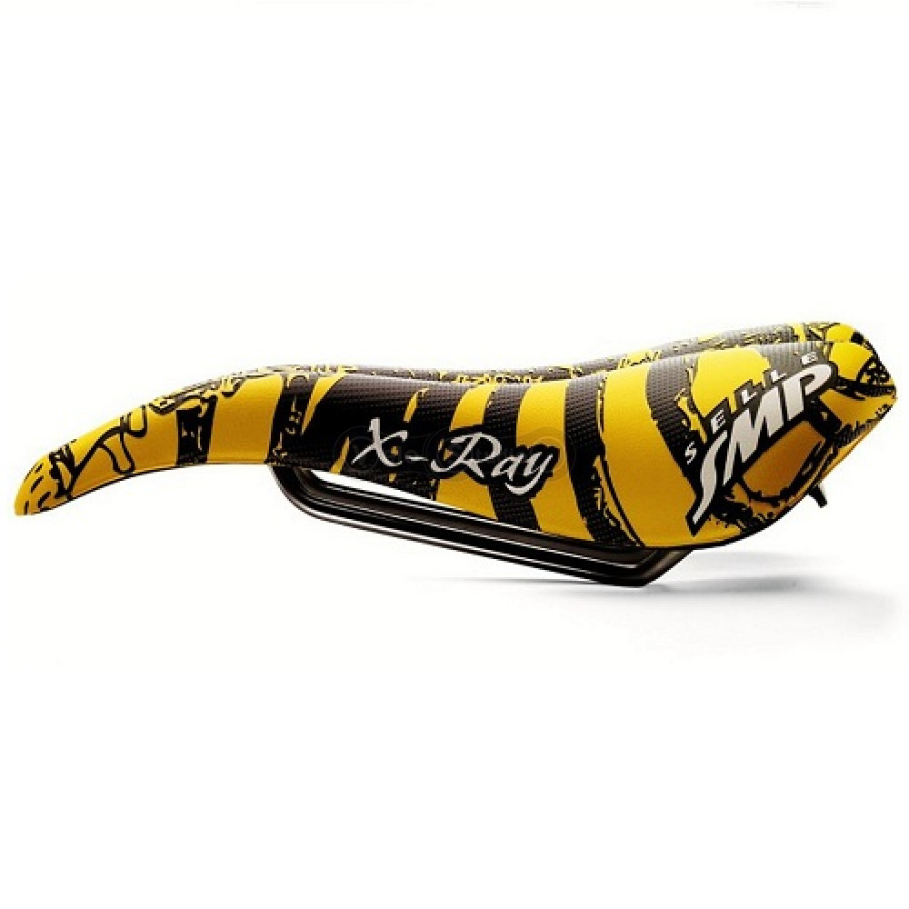 Седло Selle SMP X-RAY NERO-GIALLA