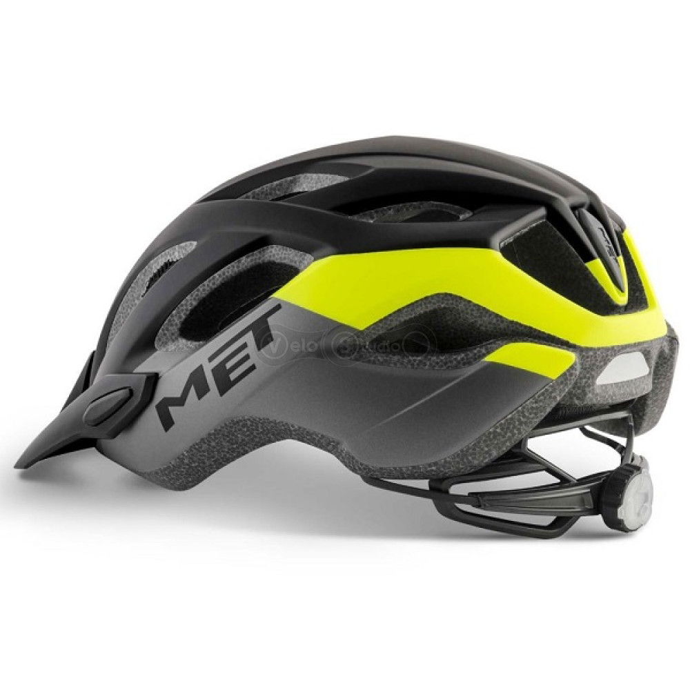 Шолом MET Crossover Black Yellow