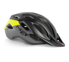 Шлем MET Crossover Black Yellow