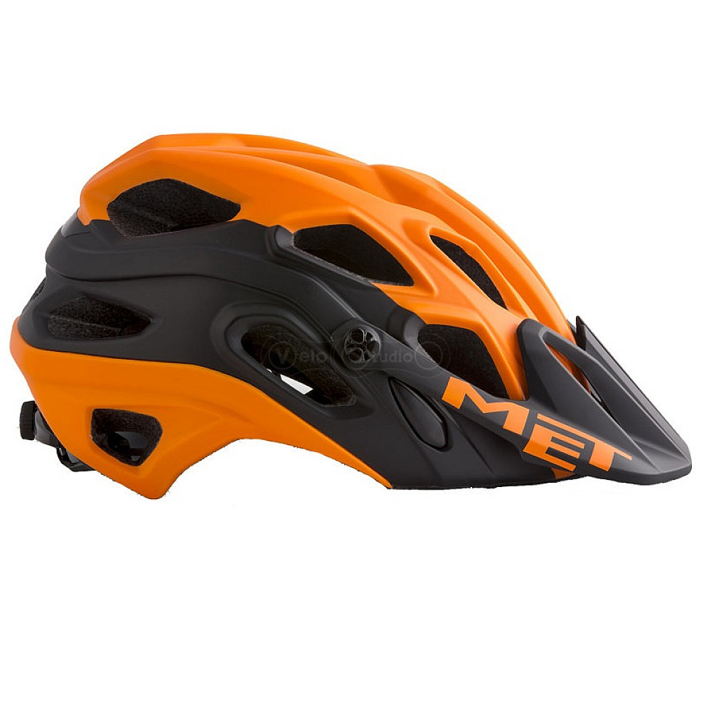 Вело шлем MET Lupo Orange Black L (59-62 см)