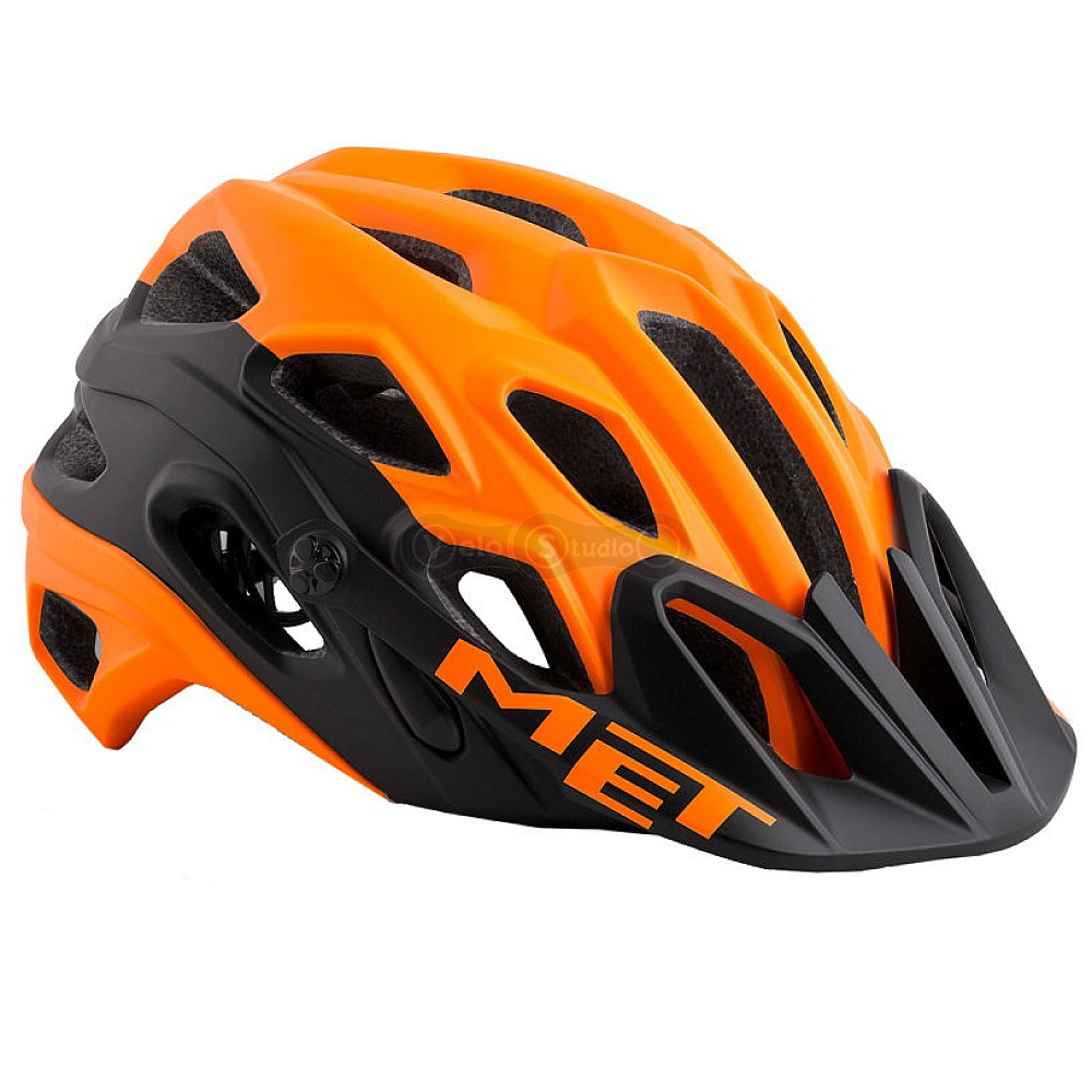 Вело шлем MET Lupo Orange Black L (59-62 см)
