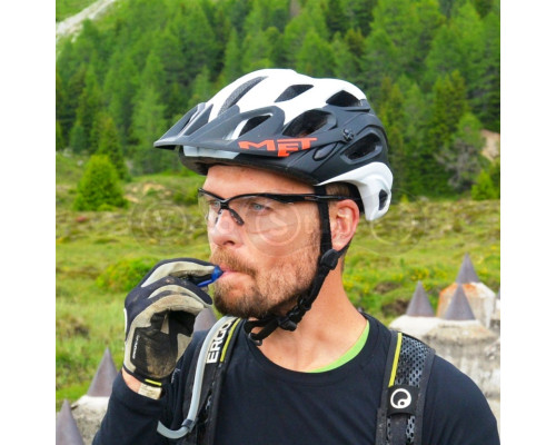 Вело шолом MET Lupo White Black L (59-62 см)