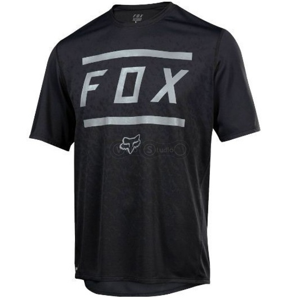 Джерси FOX RANGER BARS Jersey чёрная, короткий рукав размер M