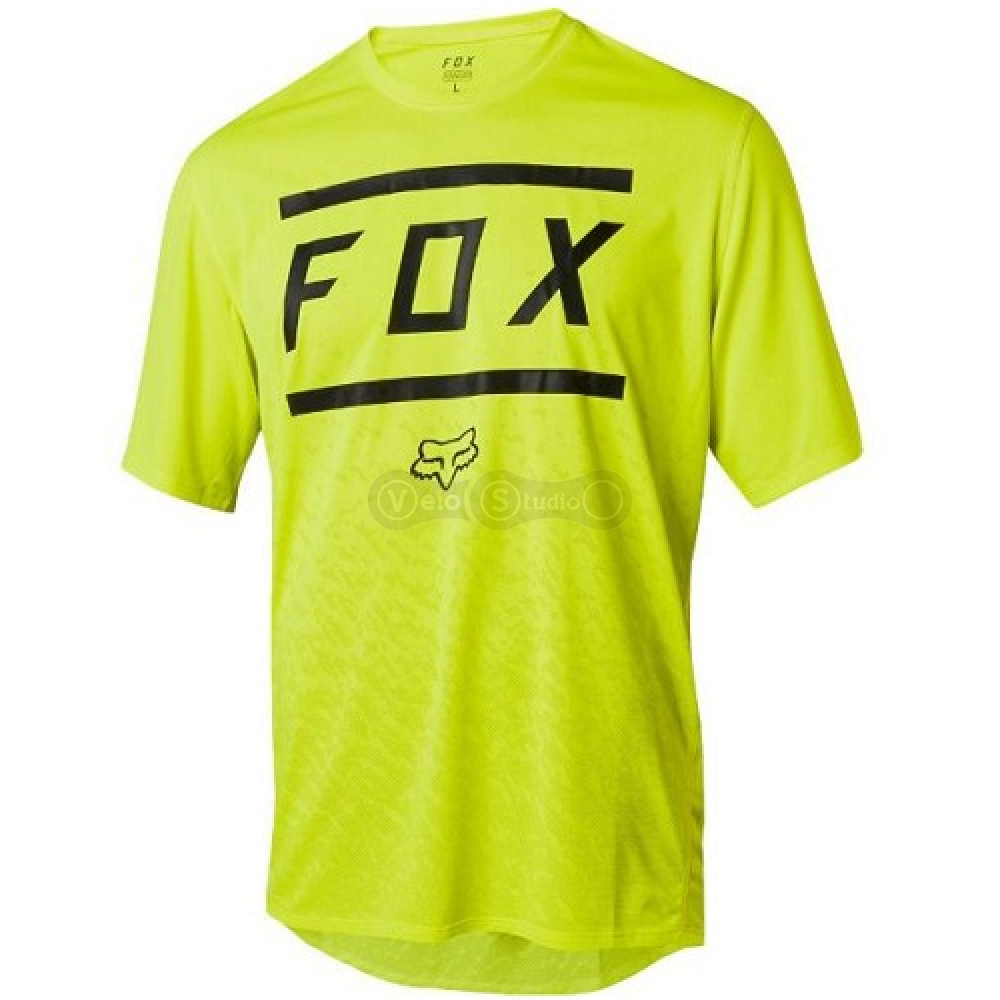 Джерси FOX RANGER BARS JERSEY жёлтая короткий рукав