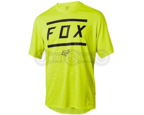 Джерси FOX RANGER BARS JERSEY жёлтая короткий рукав