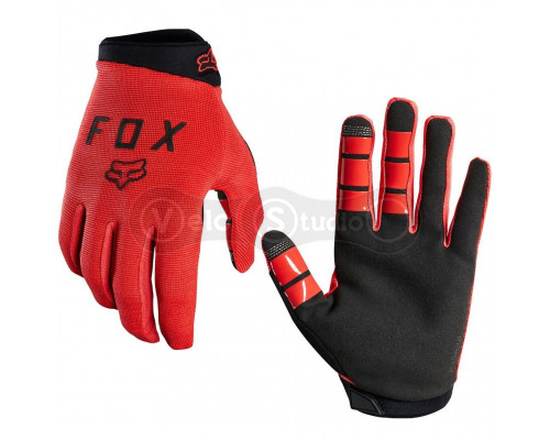 Детские перчатки FOX YTH Ranger Glove Red размер YM