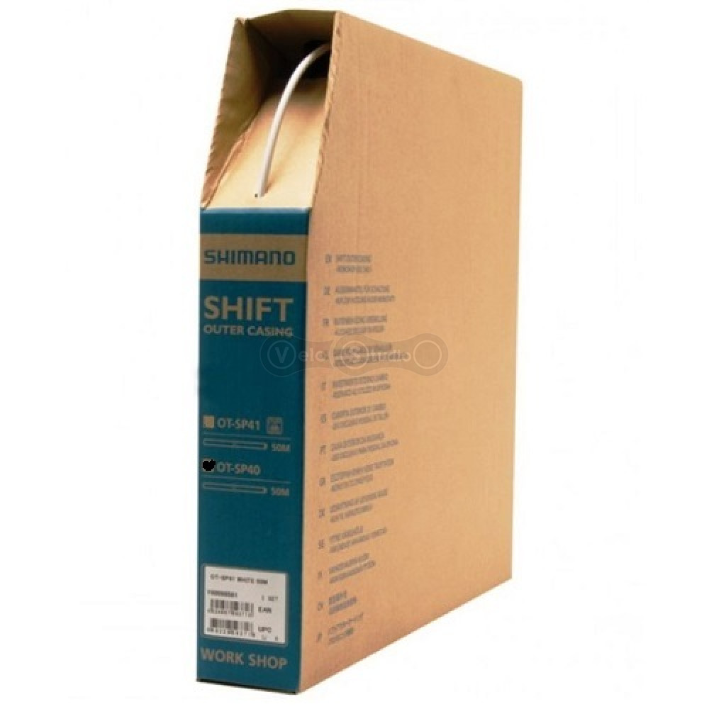 Сорочка троса перемикання Shimano SIS-SP40 біла