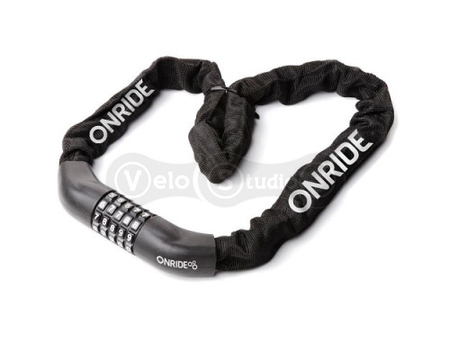 Цепь ONRIDE Tie Code 30 6x1000 мм с кодовым замком