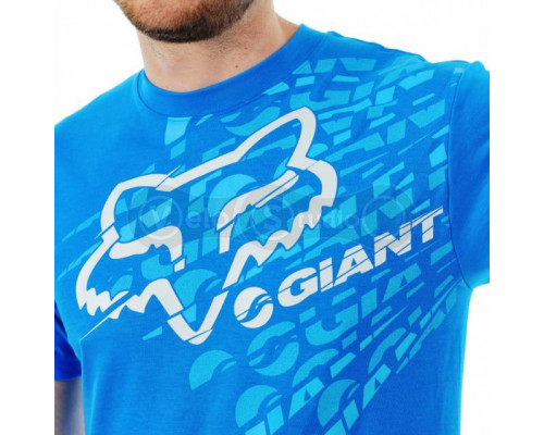 Футболка FOX Giant Dirt Shirt синяя размер XL