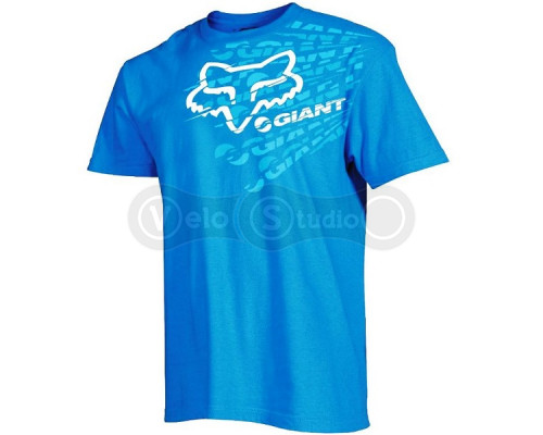 Футболка FOX Giant Dirt Shirt синяя размер XL