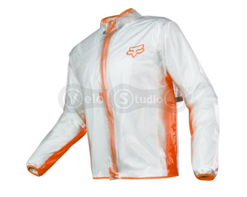 Вело куртка - дождевик FOX Fluid MX оранжевая размер XL