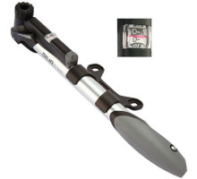 Насос Giyo GP-94 алюмінієвий з манометром (качає в обидва боки)